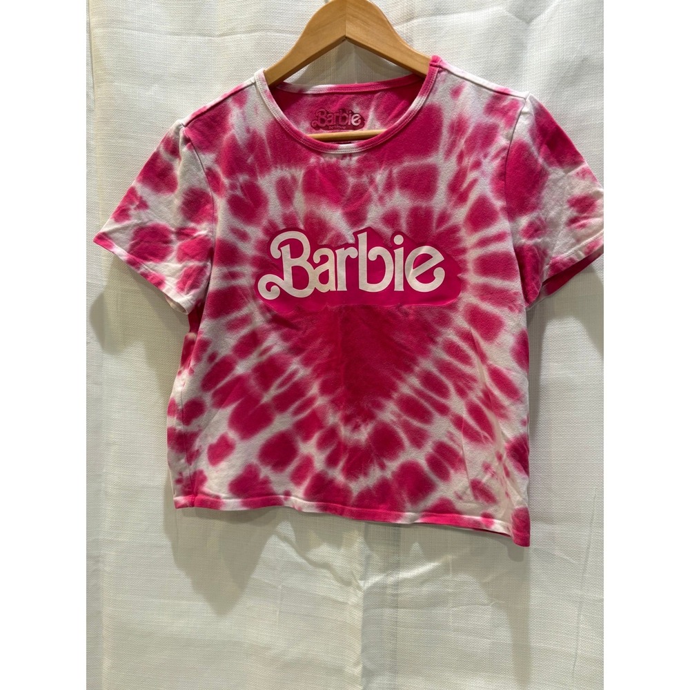 Hot Topic Barbie Tie Dye Graphic T Shirt Top‎ Womens LG